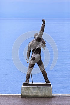 Freddie Mercury Statue - Montreux - Switzerland