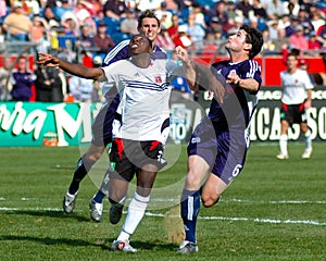 Freddy Adu and Jay Heaps