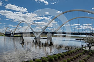 The Frederick Douglass Bridge in Washington, DC