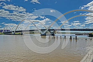 The Frederick Douglass Bridge in Washington, DC