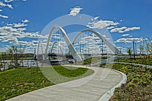 The Frederick Douglass Bridge in Washington, DC