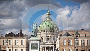 Frederiks Kirke in Kobenhavn Danmark