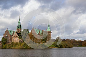 Frederiksberg palace in Hilleroed, north of Copenhagen