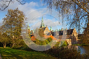 Frederiksberg palace in Hilleroed, north of Copenhagen