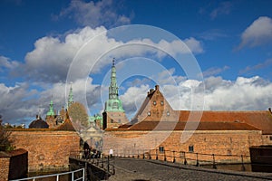 Frederiksborg palace in Hilleroed, Denmark