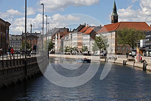 The Frederiksholms Kanal in Copenhagen