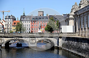 The Frederiksholms Kanal in Copenhagen