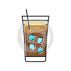 fredo coffee color icon vector illustration photo