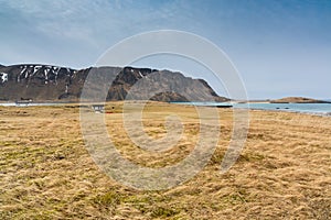 Fredvang beach, Lofoten islands, Norway