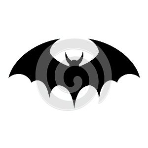 Free Bat Silhouette Icon: Transparent Stencil In 3840x2160 Resolution photo