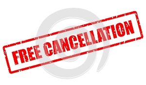 Free cancellation vector stamp photo