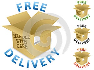 Free Delivery Icon