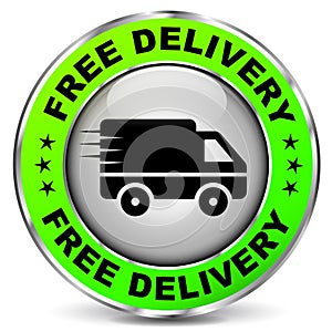 Free delivery icon