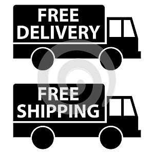 Free delivery and shipping