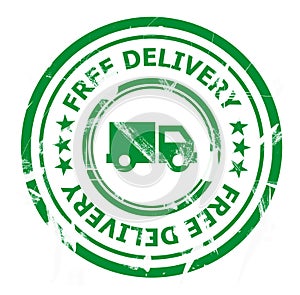 Free delivery stamp photo