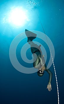 Free diver