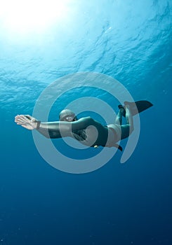 Free diver