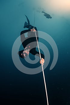 Free diver