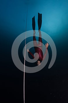 Free diver