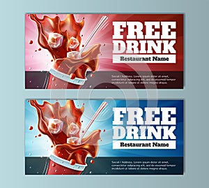 Free Drink Vouchers