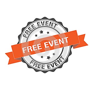 Free event stamp illustration