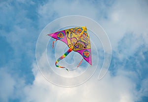 A free flight of kite