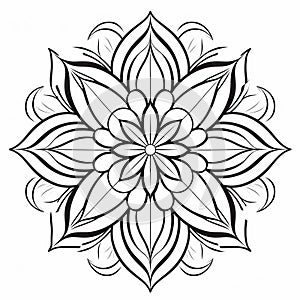 Free Floral Clip Art Mandala By Mary Bradish Titcomb