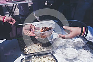 Free food kitchen for the homeless and other hungry people : Free food delivery ideas Attribution-NonCommercial-ShareAlike