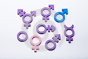 Free Gender Choice Concept