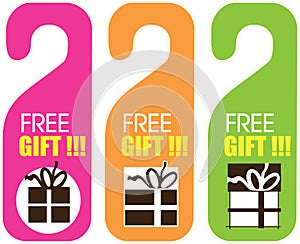 Free Gift Label