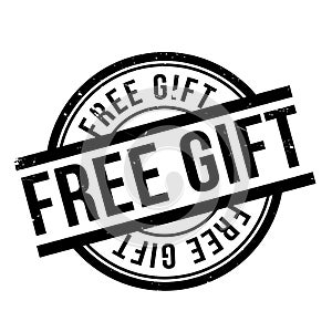 Free Gift rubber stamp