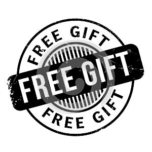 Free Gift rubber stamp