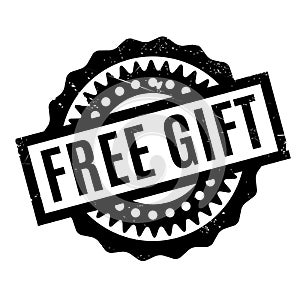 Free Gift rubber stamp