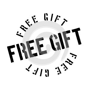 Free Gift rubber stamp