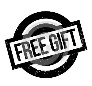 Free Gift rubber stamp