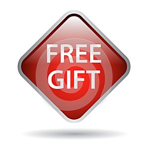 Free gift web button