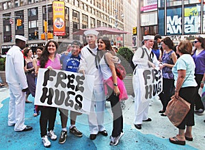 Free hugs.