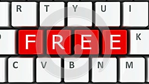 Computer keyboard free