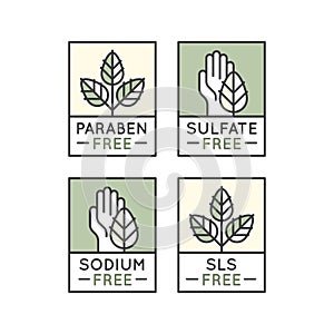 Free Organic Product Stickers photo