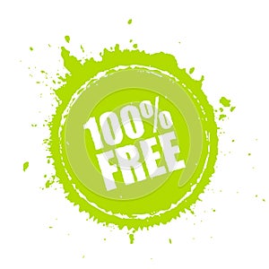 100 free paint splash vector icon