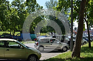 Free Parking Place on a Street