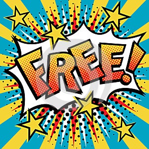 FREE! Pop Art Text Design