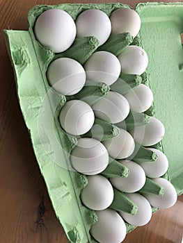 Free range organic eggs