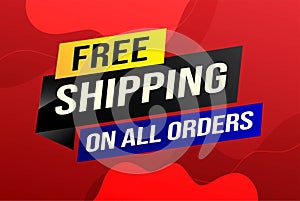 Free shipping all orders tag