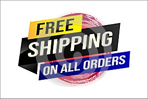 Free shipping all orders tag