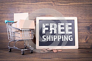 Free shipping concept