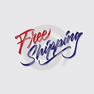 Free shipping hand lettering typography sales and marketing shop store signage poster