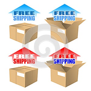A Free Shipping Icon