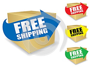 Free Shipping Icon EPS