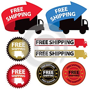 Free Shipping Icon photo